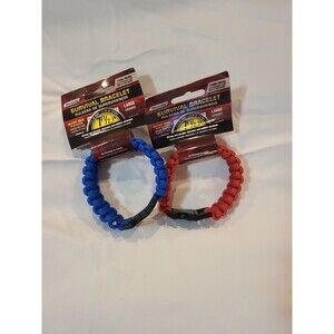 SecureLine Military Grade Paracord Survival Bracelet Lot of 2